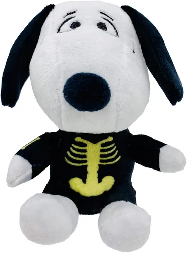 Miniatura 2 de JINX Disfraz de esqueleto Snoopy Mini juguete de peluche de 5 pulgadas, figura de peluche de The Snoopy Show Apple TV+ Series para fanáticos