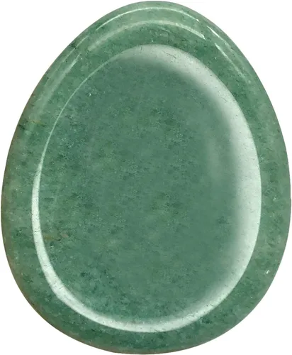 Miniatura 13 de Fekuar Piedra de cristal de jaspe kambaba natural, piedra de preocupación para el pulgar, tallada a mano, piedras de bolsillo de lágrima de cristal