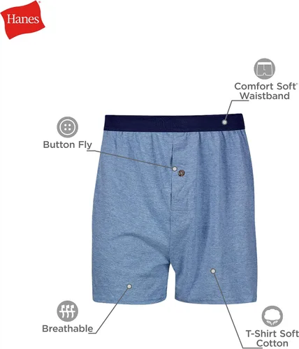 Miniatura 5 de Hanes Comfortsoft - Bóxer con cinturas ComfortFlex para hombre