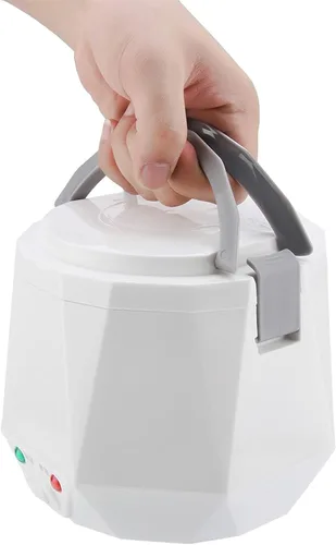 Miniatura 5 de 24V 140W 1.6 L Eléctrica Portátil Multifuncional Arrocera Cocina Vaporizador de Alimentos para Camión (Blanco)