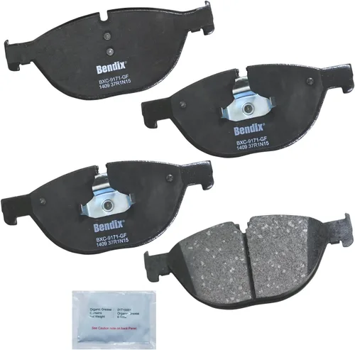 Miniatura 85 de Pastillas de freno delanteras cerámicas Bendix Priority1 CFC2302 para Hyundai Elantra 2021, Sonata 2022-2020, Kia K5 2023-2021