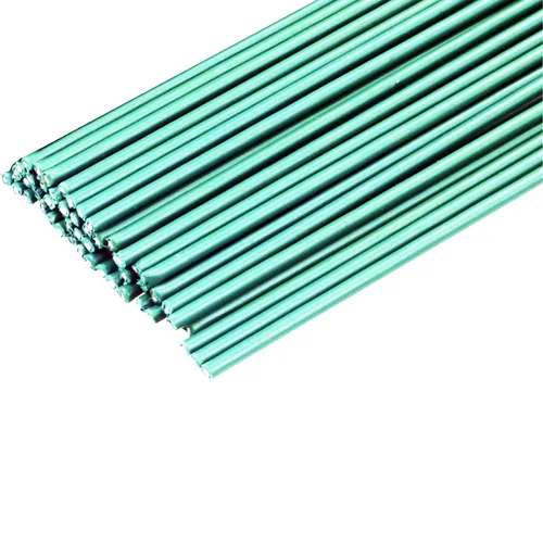 Miniatura 7 de Arlai 100 piezas de alambre de tallo floral calibre 2, 16 pulgadas, alambre floral verde oscuro - Suministros para hacer coronas de flores