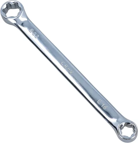 Miniatura 3 de AB Tools E6 x E8 Short Torx E llave inglesa hembra Star Caja de doble extremo