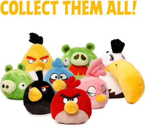 Miniatura 7 de Angry Birds - Mighty Eagle - Tamaño gigante - Muñeca de peluche coleccionable de 13 pulgadas - Con licencia oficial - Muñeca súper suave para niños