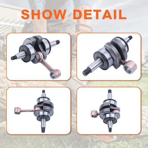 Miniatura 5 de Sello de aceite del cojinete del cigüeñal para la motosierra Husqvarna 445 450 445E 450E 544062001, 525605001