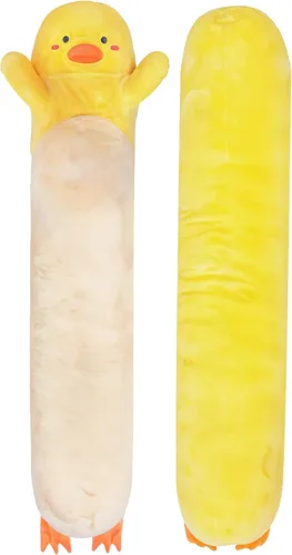 Miniatura 10 de Almohada de cuerpo de cordero de peluche Cuddle Paws para niños Almohada larga de peluche para abrazar Juguete suave para abrazar Regalo