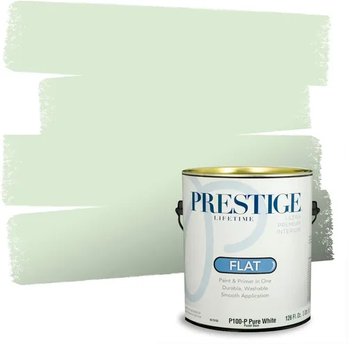 Miniatura 30 de PRESTIGE Pintura exterior e imprimación en uno, aloe, plano, 1 galón