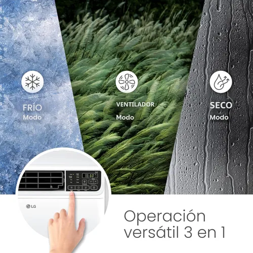 Miniatura 4 de LG Aire acondicionado de ventana de 6000 BTU, inversor dual de ahorro de energía, control remoto, WiFi, LG ThinQ, Alexa, Hey Google, filtro lavable
