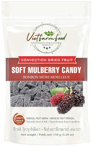 Miniatura 44 de SOURSOP SUAVE SECO (GUANABANA) 5.29 Oz (5.29 oz) VIETFARMFOOD: Fruta seca por convección, dulzura natural pura sin azúcar, suave al masticar.