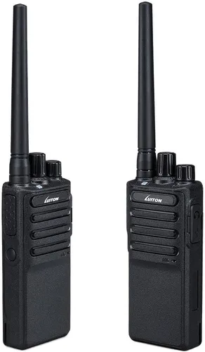 Miniatura 3 de Walkie Talkies Voice Scrambler con auricular para adultos al aire libre CS senderismo, caza, viajes, radios de 2 vías de larga distancia por LUITON