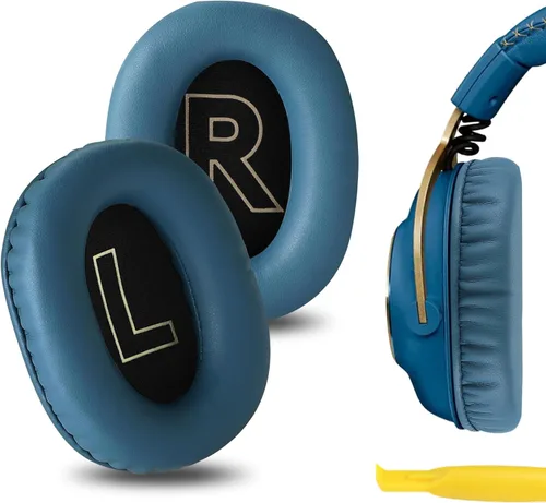 Geekria Almohadillas suaves de repuesto para auriculares Logitech GPro/GProX/ GProX2/GProXLeague of Legends Edition almohadillas para oídos, piezas