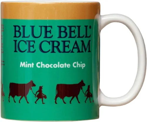 Miniatura 3 de Blue Bell Taza de gres de helado (galletas de Navidad)