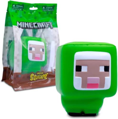 Miniatura 8 de Minecraft Mooshroom Cow Mega SquishMe Series 4 – Peluche Squishy Oficial de 6″ de Subida Lenta – Conejito Coleccionable, Vaca Mooshroom, Tortuga