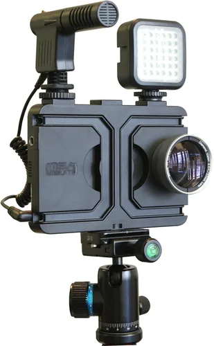 Miniatura 3 de MegaMount Multimedia Rig Case Estabilizador de video para Apple iPhone 8 y 7. Conecta fácilmente lentes, luces, micrófonos. Ideal para grabación