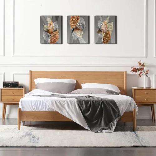Miniatura 6 de Lienzo decorativo de pared para sala de estar, decoración de pared familiar, cocina, baño, dormitorio, decoración moderna de pared, pinturas negras