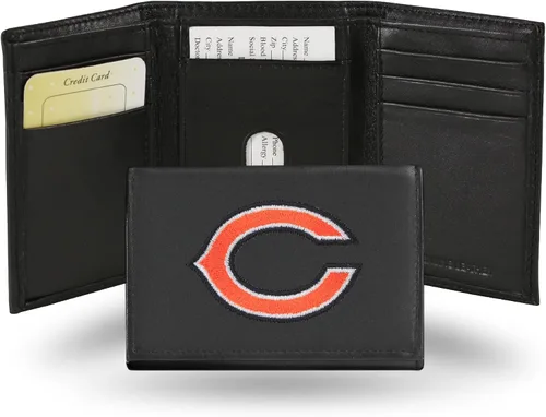Miniatura 29 de Rico Industries NFL Football Embroidered Tri-fold Wallet