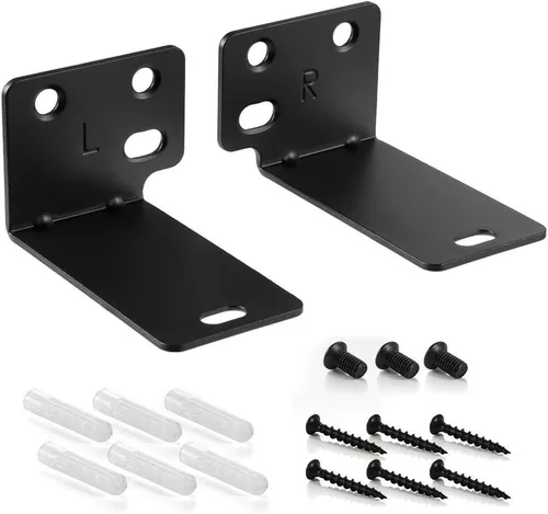 Miniatura 2 de Dinghosen Soporte de pared para barra de sonido debajo de TV, para Samsung, Sony, LG, Vizio, Bose, Onn, JBL, Polk Audio, TCL, Yamaha, Sonos, RCA