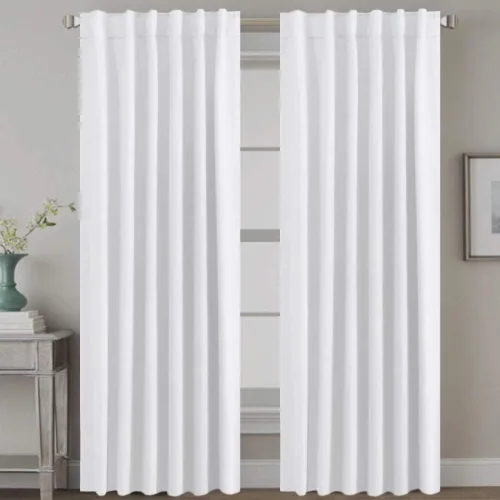 Miniatura 141 de H.VERSAILTEX Cortinas opacas con aislamiento térmico, paneles de tratamiento de ventana, cortinas opacas para oscurecer la habitación, cortinas Gris