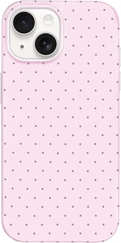Miniatura 190 de Hython Funda para iPhone Air, diseño estético de lunares lindos, funda simple de 6.5 pulgadas, delgada, antiarañazos, parachoques de TPU suave, a