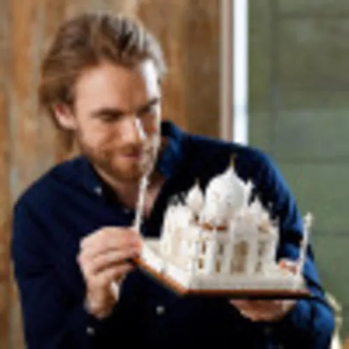 Miniatura 2 de LEGO Architecture Taj Mahal 21056 Set de Construcción - Colección de Monumentos, Modelo para Exhibición, Idea de Regalo de Decoración del Hogar