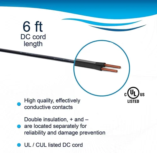 Miniatura 7 de HQRP Adaptador de CA de 6 V para Duronic BPM490 UE08WCP-060100SPA - Adaptador de cable digital automático para monitor de presión arterial y presión