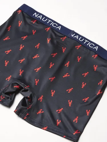 Miniatura 3 de Nautica Paquete de 4 calzoncillos tipo bóxer para hombre