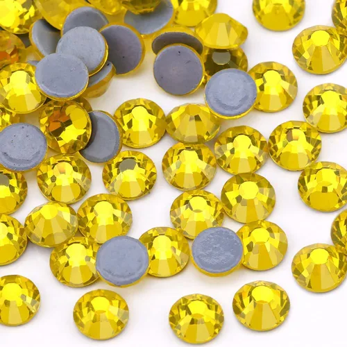 Miniatura 9 de 2880 diamantes de imitación termoadhesivos de imitación de cristal con parte trasera plana para manualidades, manualidades, ropa, zapatos