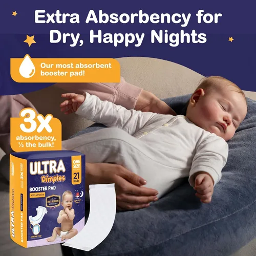 Miniatura 3 de Inspire Ultra Dimples - Almohadillas elevadoras de pañales Nuestros insertos de pañales más absorbentes de la historia Insertos de almohadillas