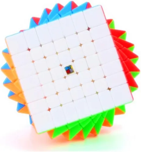 CuberSpeed moyu meilong 7x7 v2 Moyu MoFang JiaoShi Meilong 7x7 sin pegatinas Cubo Mágico MFJS MEILONG 7x7x7 aula de cubos Meilong 7x7 Cubo de