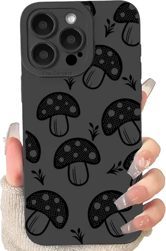 Miniatura 16 de Lovmooful Funda compatible con iPhone 13 Pro Max, diseño de mariposa grande, negro, para niñas y mujeres, TPU suave a prueba de golpes, protector