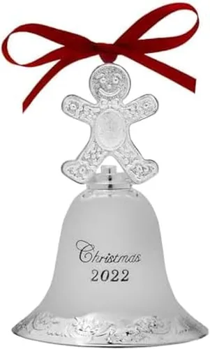Miniatura 12 de Wallace 32ª edición 2021 Adorno de campana de trineo chapada en oro, oro, Navidad