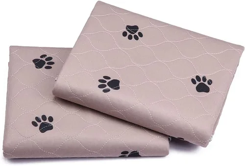 Miniatura 2 de Almohadillas lavables para cachorros, reutilizables, súper absorbentes, impermeables, almohadilla grande para orina de perro para cama de perro