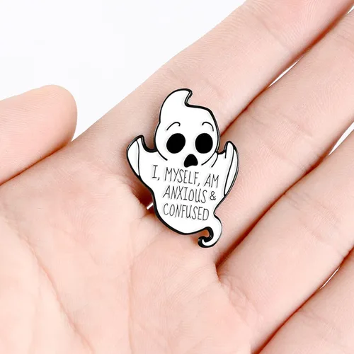 Miniatura 5 de KEGUMINGX Cute Pins Backpack Pins Alloy Enamel Brooch Cat Funny Cat Brooch Cowboy Badge Pin for Bookbags ClothesJackets & Hat Decoration