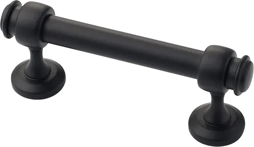 Miniatura 32 de Alzassbg - Paquete de 10 tiradores dorados cepillados para gabinete, manijas de cocina de 3 pulgadas (76mm) de centro a centro de agujero, barra