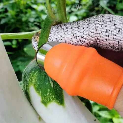 Miniatura 5 de Cuchillo de Pulgar de Silicona para Jardín Mejorado, Herramienta de Cosecha de Plantas, Regalos de Jardinería, Dedo para Recolectar para Recortar