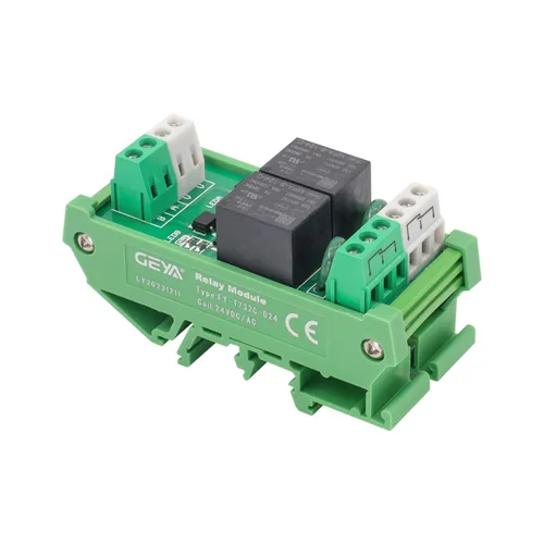 Miniatura 14 de Módulo de relé de 4 canales 1 módulo de relé de interfaz DC/CA de montaje en carril DIN SPDT de 12V (FY-T734-12VACDC)