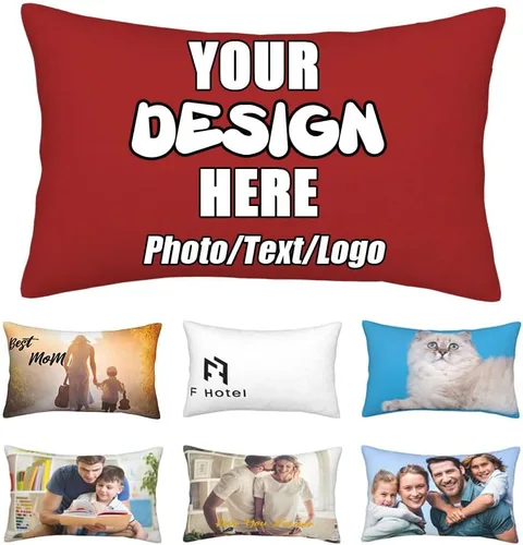 Miniatura 44 de Funda de almohada decorativa personalizada con foto de pareja, funda de cojín decorativo personalizada, fundas de almohada personalizadas