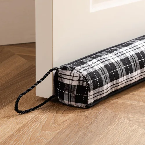 Miniatura 15 de Sunolga Paquete de 2 tapones de corriente de puerta de 36" bloquea el aire frío y caliente con cubierta lavable removible para espacios de hasta 3