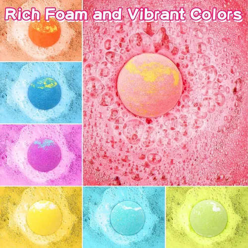 Miniatura 3 de Bombas de baño para niños con sorpresa en el interior, juguetes de princesa, bombas de baño naturales, hechas a mano, spa, bomba de baño de burbujas
