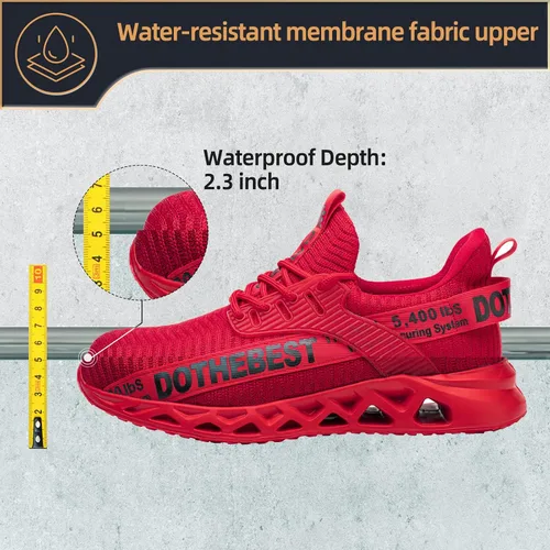 Miniatura 68 de Furuian - Tenis con punta de acero para hombres y mujeres, zapatos de seguridad ligeros, cómodos, a prueba de pinchazos, zapatos de trabajo