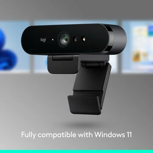 Miniatura 5 de Logitech Brio - Cámara web 4K, para videollamadas, micrófono con cancelación de ruido, corrección de luz HD automática, amplio campo de visión