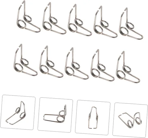 Miniatura 5 de 10 piezas de trompeta Watergate Key Springs Reemplazo Drenaje Clique Accesorios para trompeta Cuerno Francés Tuba Fácil Instalación Portátil