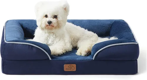 Miniatura 68 de Bedsure Cama ortopédica XL para perros extragrandes, cama lavable para perros y gatos, impermeable, cómodo sofá para perros con funda extraíble
