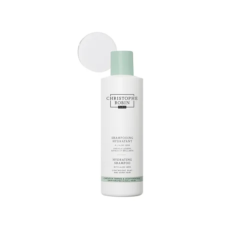 Miniatura 3 de Christophe Robin Champú hidratante con aloe vera, ligero, ultrahidratante, para cabello seco y opaco, 8.4 onzas líquidas