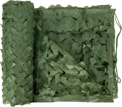 Miniatura 18 de LOOGU Red de camuflaje de bosque personalizada para campamento, caza, militar, red de camuflaje de 6.5 x 10 pies, 6.5 x 26 pies, 10 x 10 pies, 10 x