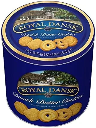 Miniatura 2 de Galletas de mantequilla danesas, lata de 3 libras