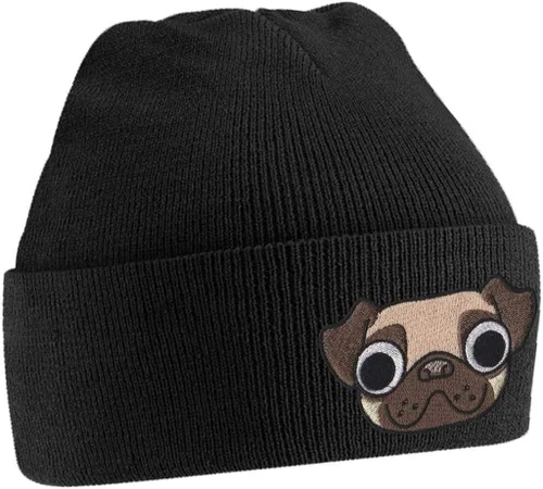 Miniatura 2 de Bang Tidy Clothing Skullies - Gorro para mujer con cara de perro
