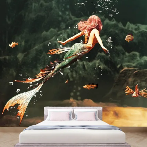 Miniatura 8 de wall26 Adhesivo mural removible para pared, arrecife de coral, anémona, pez tropical, ecosistema de naturaleza, desierto, fotografía, realismo