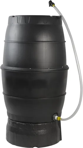 Miniatura 5 de SQUEEZE master Soporte para barril de recolección de agua de lluvia de 50 galones