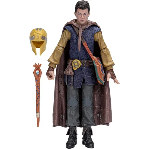 Miniatura 2 de Dungeons & Dragons Honor Among Thieves Golden Archive Simon Figura coleccionable de 6 pulgadas a escala D&D Figuras de acción